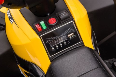 LEAN CARS Quad Na Akumulator HL568 Żółty