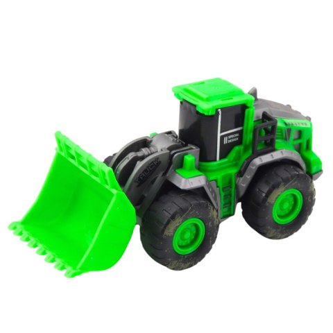 LEAN TOYS Pojazd Budowlany Koparka Zielona Napęd Frykcyjny LEAN TOYS Pojazd Budowlany Koparka Zielona Napęd Frykcyjny