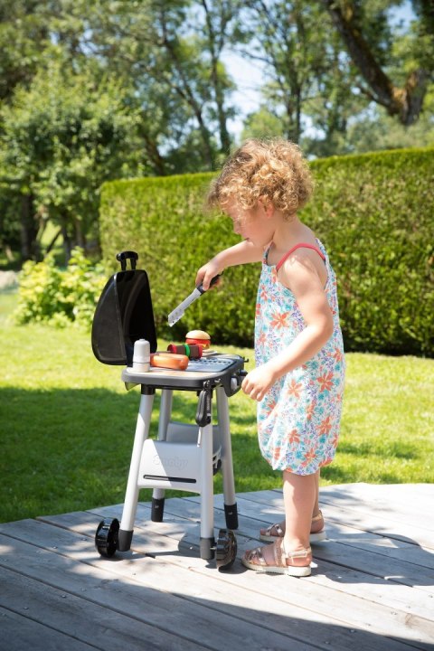 SMOBY Grill Ogrodowy dla dzieci Barbecue 18 akcesoriów SMOBY Grill Ogrodowy dla dzieci Barbecue 18 akcesoriów