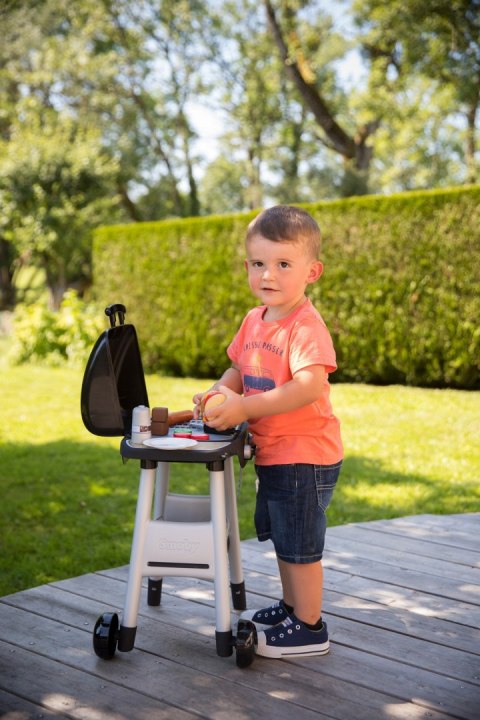 SMOBY Grill Ogrodowy dla dzieci Barbecue 18 akcesoriów SMOBY Grill Ogrodowy dla dzieci Barbecue 18 akcesoriów