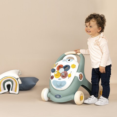 SMOBY Little Chodzik 3w1 Pchacz Interaktywny Wózek SMOBY Little Chodzik 3w1 Pchacz Interaktywny Wózek