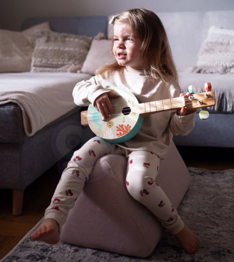 TOOKY TOY Drewniane Banjo Nauka Gry Dla Dzieci z Motywem Morza TOOKY TOY Drewniane Banjo Nauka Gry Dla Dzieci z Motywem Morza