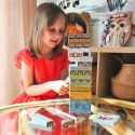 TOOKY TOY Gra Zręcznościowa Jenga "Chwiejąca się Wieża" Zwierzęta 82 el.