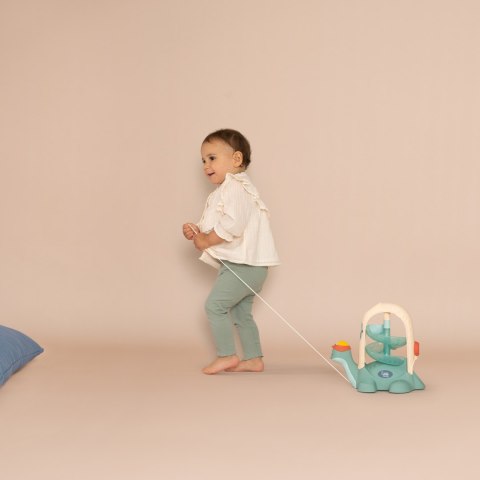 SMOBY LITTLE Żółw do Ciągnięcia ze Zjeżdżalnią dla Piłeczek 12m+ SMOBY LITTLE Żółw do Ciągnięcia ze Zjeżdżalnią dla Piłeczek 12m+