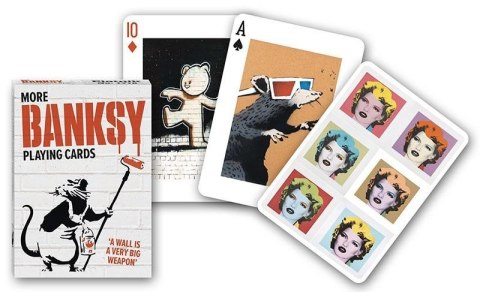 Karty poj. international More Banksy PIATNIK Karty poj. international More Banksy PIATNIK