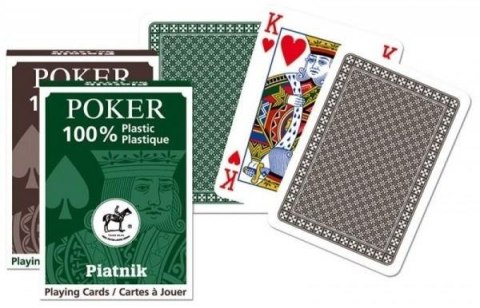 Karty pojedyńcze talie "plastik Poker" PIATNIK Karty pojedyńcze talie "plastik Poker" PIATNIK