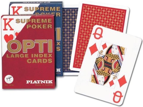 Karty poker "Opti poker" PIATNIK Karty poker "Opti poker" PIATNIK
