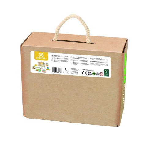 Tooky Toy Edukacyjne Pudełko Montessori Układanka Liczydło Tablica Pogody 6w1 od 3 Lat Tooky Toy Edukacyjne Pudełko Montessori Układanka Liczydło Tablica Pogody 6w1 od 3 Lat