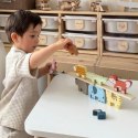 TOOKY TOY Drewniane Klocki w kształcie Zwierzątek Montessori 9 el.