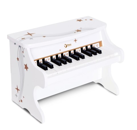 CLASSIC WORLD Drewniane Pianino dla Dzieci + Książeczka do Nauki CLASSIC WORLD Drewniane Pianino dla Dzieci + Książeczka do Nauki