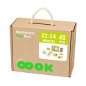 TOOKY TOY Box Pudełko XXL Montessori Edukacyjne 7w1 Sensoryczne 22-24 Mies