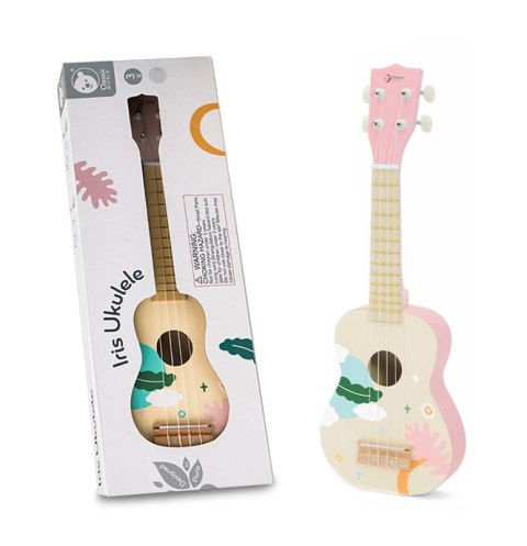 CLASSIC WORLD Drewniane Ukulele Gitara dla Dzieci Różowa CLASSIC WORLD Drewniane Ukulele Gitara dla Dzieci Różowa
