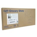 WOOPIE GREEN Duży Wielofunkcyjny Sklepik 5w1 Stragan Supermarket Restauracja Kawiarnia Kuchnia 73 el