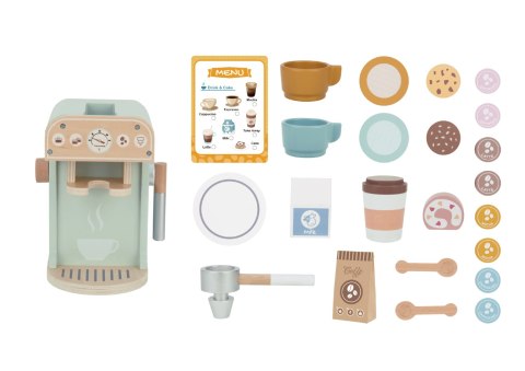 WOOPIE GREEN Drewniany Ekspres do Kawy Cukiernia Barista 25 el. WOOPIE GREEN Drewniany Ekspres do Kawy Cukiernia Barista 25 el.