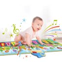 WOOPIE Mata Muzyczna XL Dinusie 2w1 Pianinko 8 Melodii 110cm