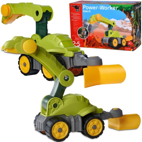 BIG Pług Zraszacz Dinozaur Power Worker Zabawka do Piasku BIG Pług Zraszacz Dinozaur Power Worker Zabawka do Piasku