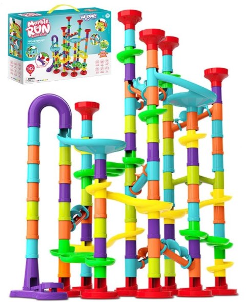 WOOPIE Kulodrom Tor Kulkowy Zestaw Spirala 142 el. WOOPIE Kulodrom Tor Kulkowy Zestaw Spirala 142 el.
