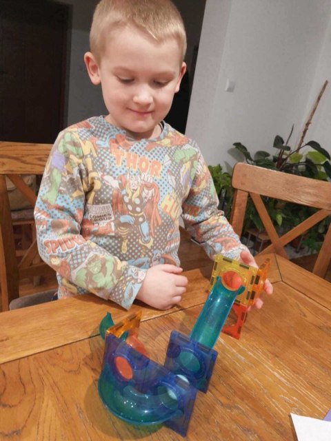 WOOPIE Klocki Magnetyczne Tor Kulkowy Świetlny 49 el. WOOPIE Klocki Magnetyczne Tor Kulkowy Świetlny 49 el.