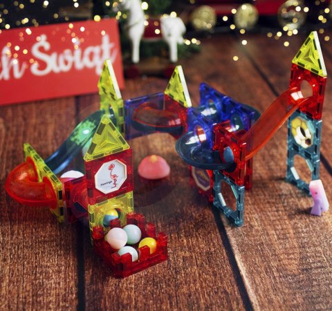 WOOPIE Klocki Magnetyczne Tor Kulkowy Świetlny 75 el. WOOPIE Klocki Magnetyczne Tor Kulkowy Świetlny 75 el.