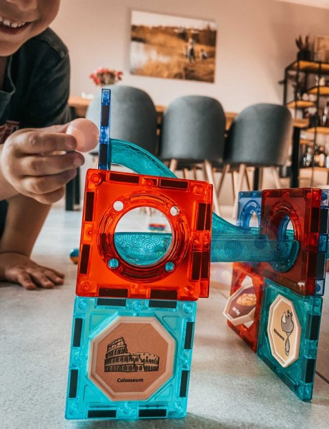 WOOPIE Klocki Magnetyczne Tor Kulkowy Świetlny 75 el. WOOPIE Klocki Magnetyczne Tor Kulkowy Świetlny 75 el.
