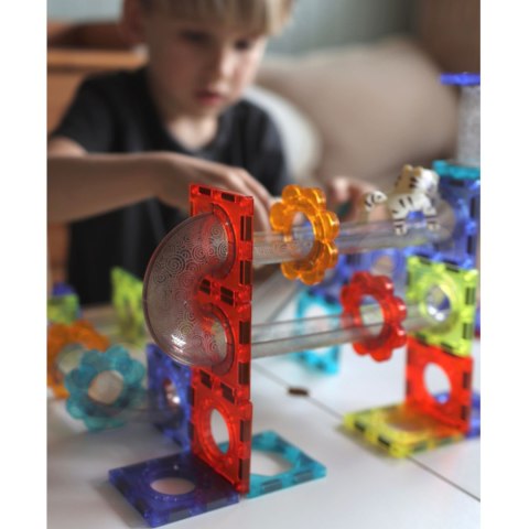 WOOPIE Klocki Magnetyczne Tor Kulkowy Zwierzęcy Raj 104 el. WOOPIE Klocki Magnetyczne Tor Kulkowy Zwierzęcy Raj 104 el.