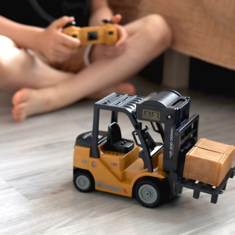 WOOPIE Zdalnie Sterowany Wózek Widłowy 2w1 Dźwig RC - Skala 1:24 WOOPIE Zdalnie Sterowany Wózek Widłowy 2w1 Dźwig RC - Skala 1:24
