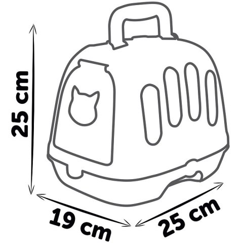 SMOBY Zestaw 2w1 Kontener dla Kota + Interaktywny Miauczący Kot SMOBY Zestaw 2w1 Kontener dla Kota + Interaktywny Miauczący Kot
