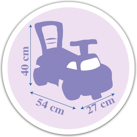 SMOBY Jeździk Kraina Lodu Pchacz SMOBY Jeździk Kraina Lodu Pchacz