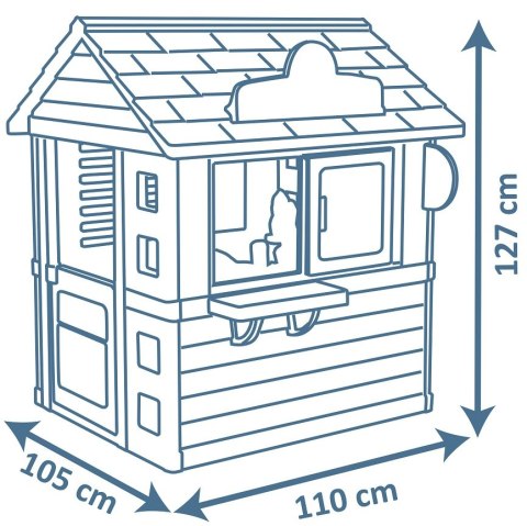 SMOBY Domek Ogrodowy Lodziarnia Sweety Corner SMOBY Domek Ogrodowy Lodziarnia Sweety Corner