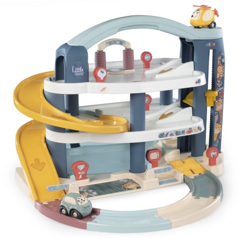 SMOBY Little Maxi Garaż Samochodzik Vroom Planet SMOBY Little Maxi Garaż Samochodzik Vroom Planet
