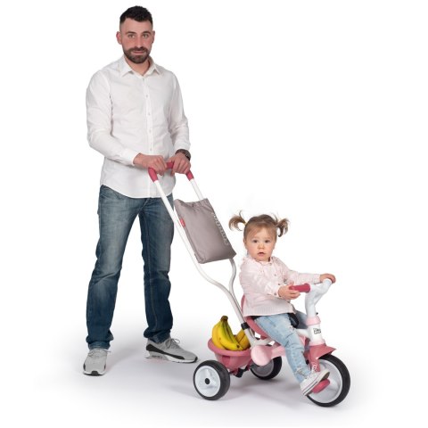 SMOBY Rowerek Trójkołowy Be Move Komfort Różowy SMOBY Rowerek Trójkołowy Be Move Komfort Różowy