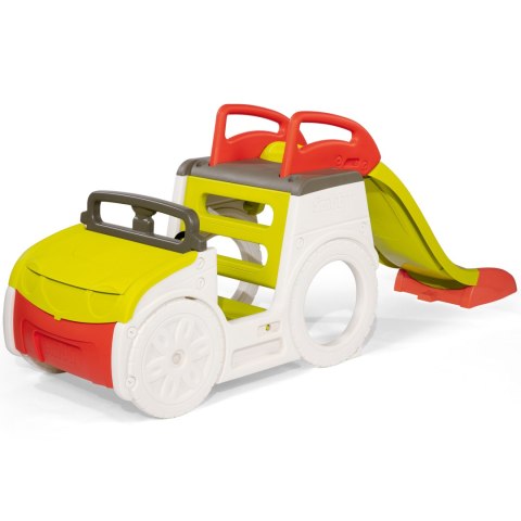 SMOBY Samochód Przygód ze zjeżdżalnią i piaskownicą SMOBY Samochód Przygód ze zjeżdżalnią i piaskownicą
