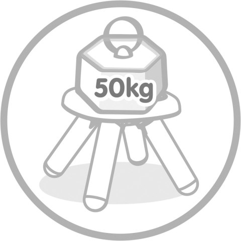 SMOBY Taboret Krzesełko Ogrodowe Do Pokoju Brązowe SMOBY Taboret Krzesełko Ogrodowe Do Pokoju Brązowe