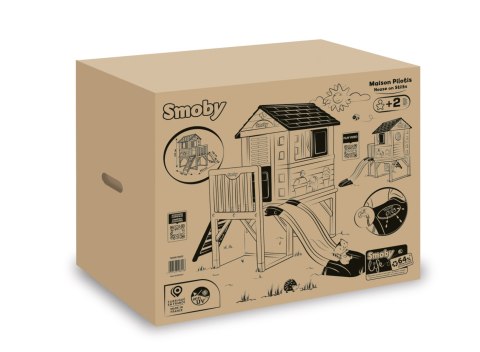 Smoby Domek Na Palach Ze Zjeżdżalnią Smoby Domek Na Palach Ze Zjeżdżalnią