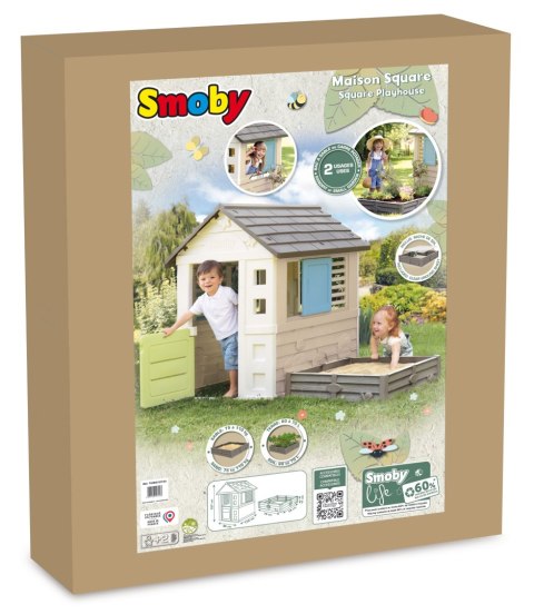 Smoby Life Domek ogrodowy z piaskownicą Smoby Life Domek ogrodowy z piaskownicą