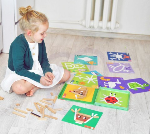TOOKY TOY Układanka Gra Logiczna Łamigłówki Klocki Magnetyczne dla Dzieci 49 el. TOOKY TOY Układanka Gra Logiczna Łamigłówki Klocki Magnetyczne dla Dzieci 49 el.