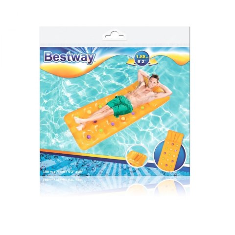 Materac 188 71cm BESTWAY Żółty Materac 188 71cm BESTWAY Żółty