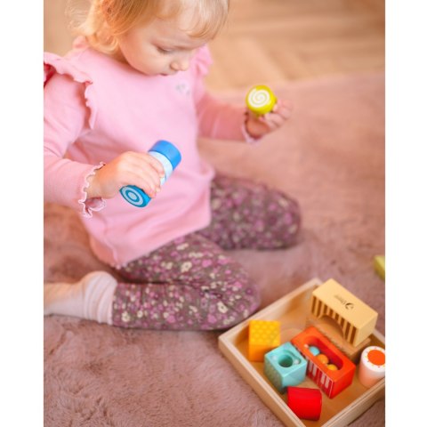 CLASSIC WORLD Drewniane Klocki Sensoryczne 7 Funkcji Układanka Multifunkcyjna Kształty Dźwięk MONTESSORI 14 el. CLASSIC WORLD Drewniane Klocki Sensoryczne 7 Funkcji Układanka Multifunkcyjna Kształty Dźwięk MONTESSORI 14 el.