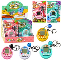 LEAN TOYS Tamagotchi Pet Egg Gra Elektroniczna 168 Zwierzątek Brelok Z Dzwoneczkiem