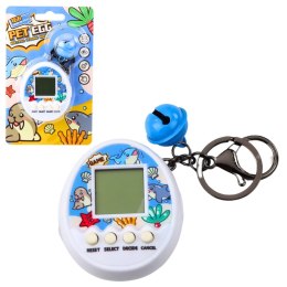 LEAN TOYS Tamagotchi Pet Egg Gra Elektroniczna 168 Zwierzątek Brelok Z Dzwoneczkiem