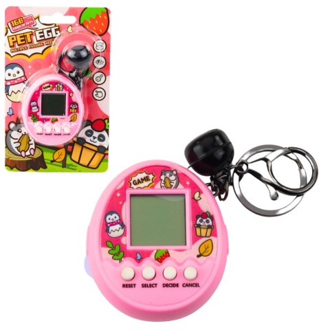 LEAN TOYS Tamagotchi Pet Egg Gra Elektroniczna 168 Zwierzątek Brelok Z Dzwoneczkiem LEAN TOYS Tamagotchi Pet Egg Gra Elektroniczna 168 Zwierzątek Brelok Z Dzwoneczkiem