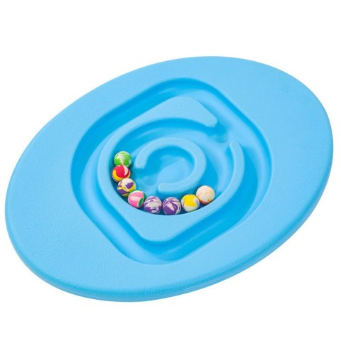 LEAN Toys Deska Równoważąca Sensoryczna Dla Dzieci Piłeczki Kauczukowe 5szt Niebieska LEAN Toys Deska Równoważąca Sensoryczna Dla Dzieci Piłeczki Kauczukowe 5szt Niebieska