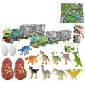 LEAN Toys Kalendarz Adwentowy Dla Dzieci Dinozaury Figurki Akcesoria