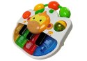 LEAN Toys Pianinko z Małpką dla Niemowlaka Dźwięk Światła