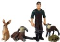 LEAN Toys Zestaw Figurek Farma Zwierzęta Domowe Rolnik