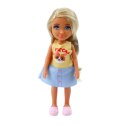 LEAN Toys Zestaw Mini Laleczka Ankiki Samochód Kabriolet Fioletowy