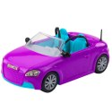 LEAN Toys Zestaw Mini Laleczka Ankiki Samochód Kabriolet Fioletowy