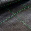 LEAN Trike Agrotkanina czarna 160 cm x50m UV 90g antychwastowa agrowłóknina + kotwy