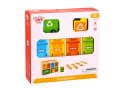 TOOKY TOY Drewniane Centrum Recyklingu Edukacyjny Sorter