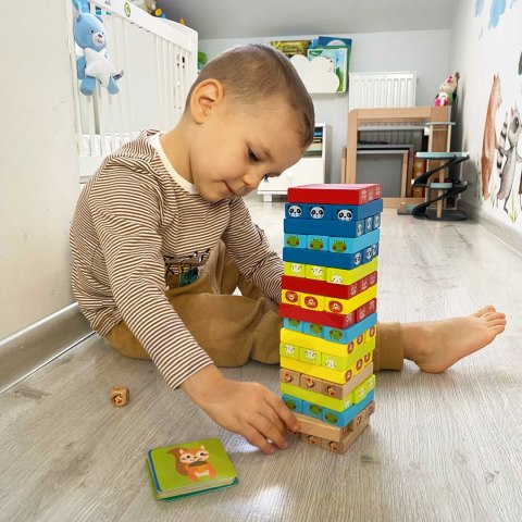 TOOKY TOY Gra Zręcznościowa Zwierzęta 82 el. TOOKY TOY Gra Zręcznościowa Zwierzęta 82 el.